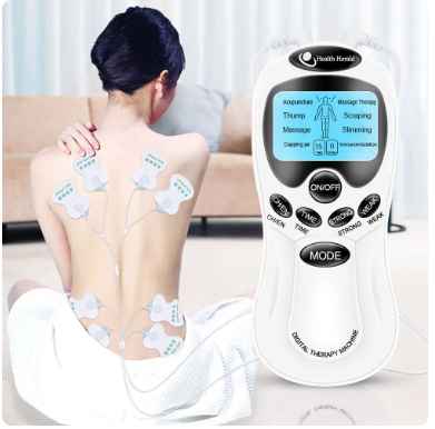 8 Mode EMS Electric Herald Tens Machine Acupuncture Body Massage Digital Therapy Massager Muscle Stimulator Electro-stimulator